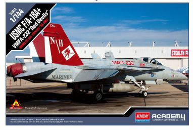 Academy 1/144 USMC F/A-18A+ VMFA-232 Red Devils