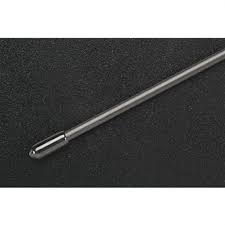 Du-Bro Antenna Tube w/ Cap (Black) (1/pkg)