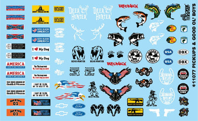 Gofer Racing Puickup And Good Ol' Boys Decals