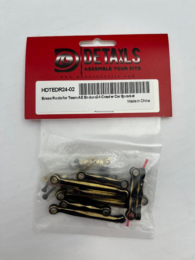 Hobby Details Team Associated Enduro24 Brass Suspension Links (8) Weight: 53.6g total