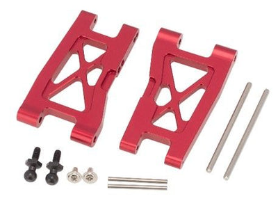 Hobby Details Traxxas 1/18 Teton Aluminum Front/Rear Suspension Arm (2) - Red - Replaces TRA7630