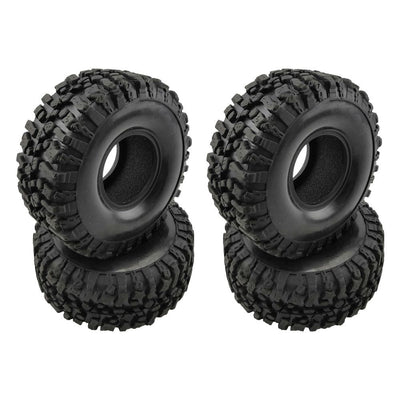 Hobby Details 1.9" Crawler Tires with Foams - Style F 4.72" OD, Width: 1.97" (4)