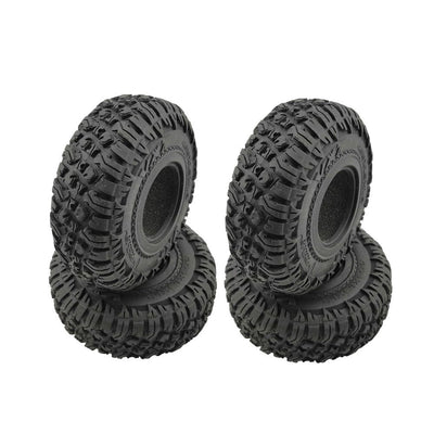 Hobby Details 1.9" Crawler Tires with Foams - Style G 4.72" OD, Width 1.77" (4)