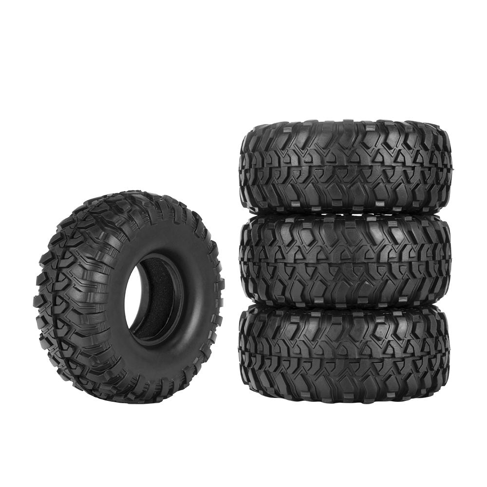 Hobby Details 1.9" Crawler Tires with Foams - Style Two 4.65" OD, Width: 1.89" (4)