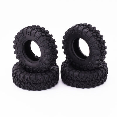 Hobby Details 1.0" Style A Tires with Foams (4) 2.05" OD, 0.75" width