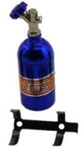 Hobby Details Nitrous Oxide Bottle For 1/10 RC Crawler (Aluminum), Weight: 7.0g - Blue