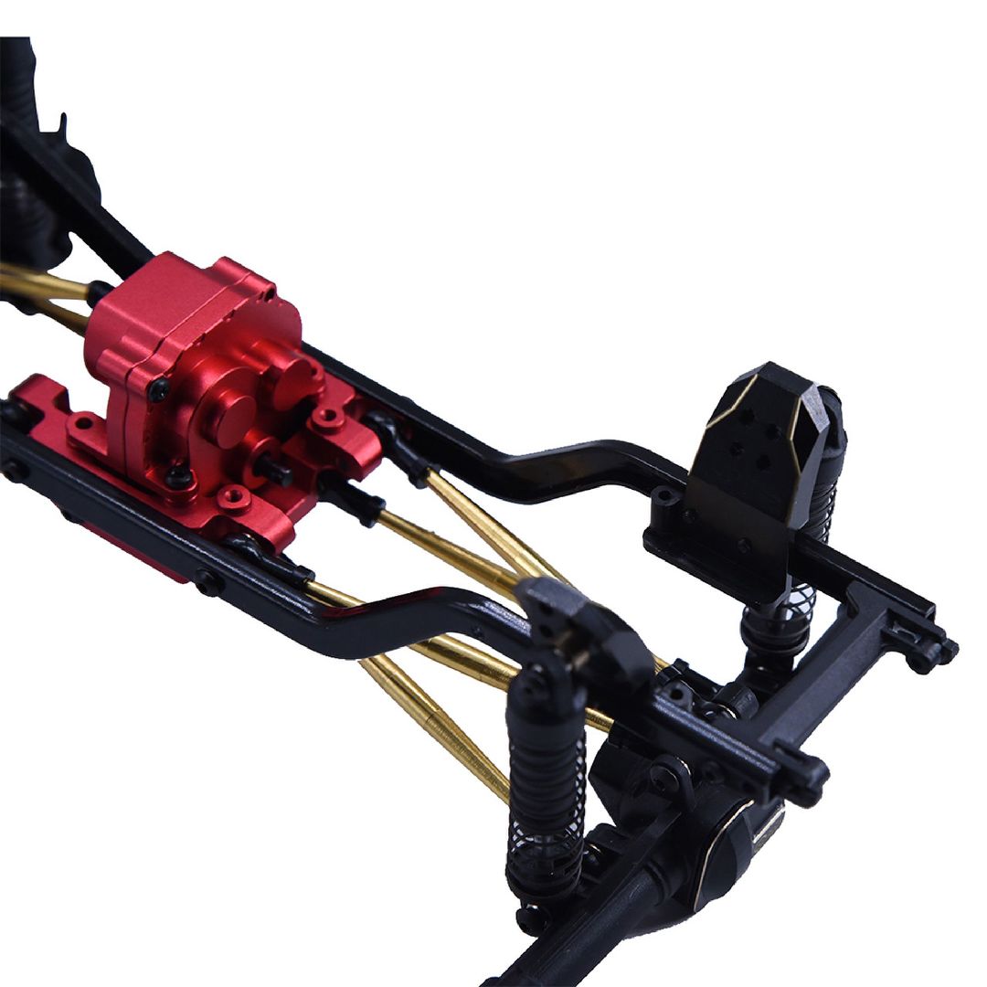 Hobby Details Aluminum Shock Mount, Traxxas TRX-4M 1/18  Black/Gold (4)