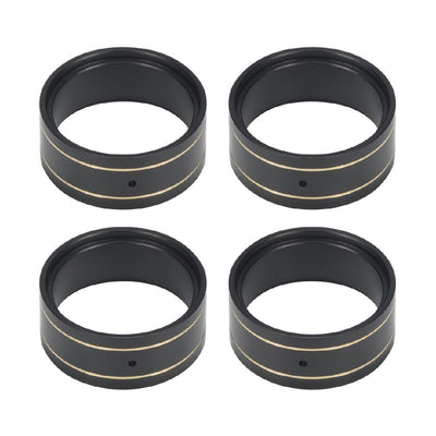 Hobby Details 1.0"  Brass Rings Wheels ID-23.8mm, OD-28.5mm, W-12mm Axial SCX24/AX24/TRX-4M (4) Weight: 65g