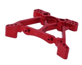 Hobby Details Traxxas 1/10 4x4 Slash Aluminum Rear Shock Tower - Red (1) - Replaces TRA6838
