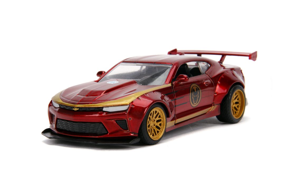 Jada 1/32 "Hollywood Rides" 2016 Chevy Camaro SS (Iron Man Theme)