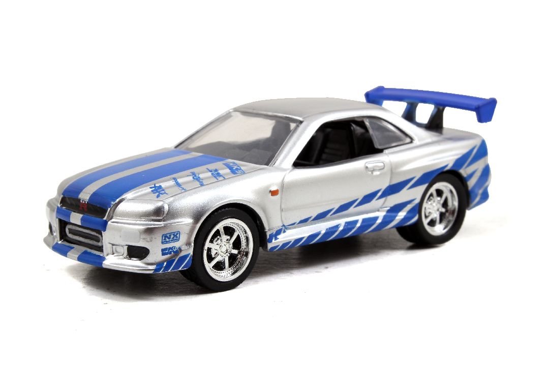 Jada 1/55 "Fast & Furious" Build N' Collect - Brian's Nissan Skyline GT-R (R34)