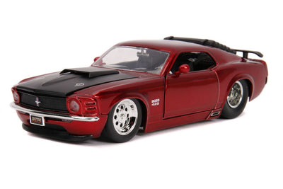 Jada 1/24 "BIGTIME Muscle" 1970 Ford Mustang Boss 429 - Candy Red