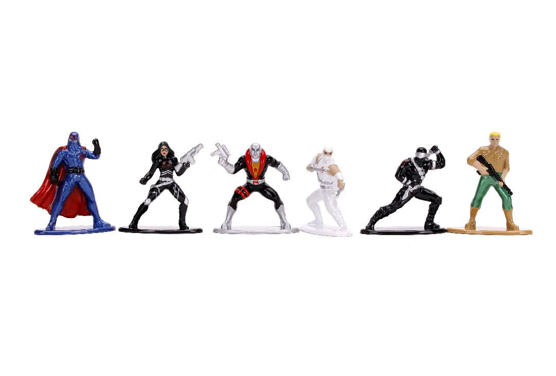 Jada 1.65" Nano Metalfigs GI JOE 6-Pack