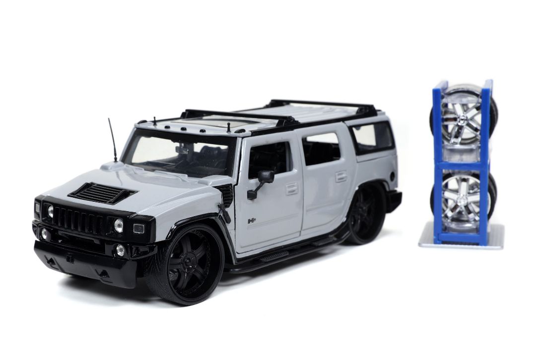 Jada 1/24 "Just Trucks" 2003 Hummer H2 w/ rack