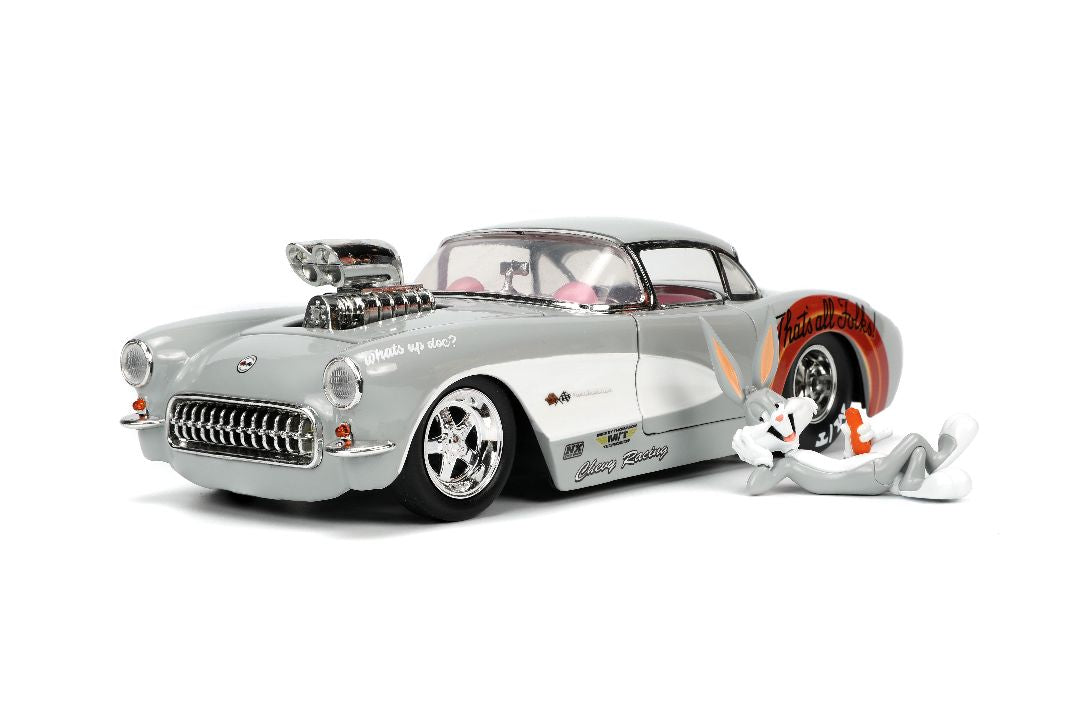 Jada 1/24 "Hollywood Rides" 1957 Corvette w/Bugs Bunny