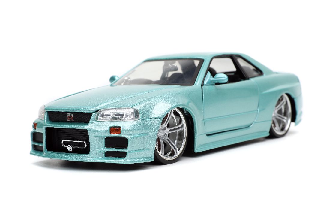 Jada 1/24 "Fast & Furious" Brian's Nissan Skyline GT-R (R34)