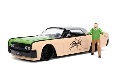 Jada 1/24 "Hollywood Rides" 1963 Lincoln Continental with Stan