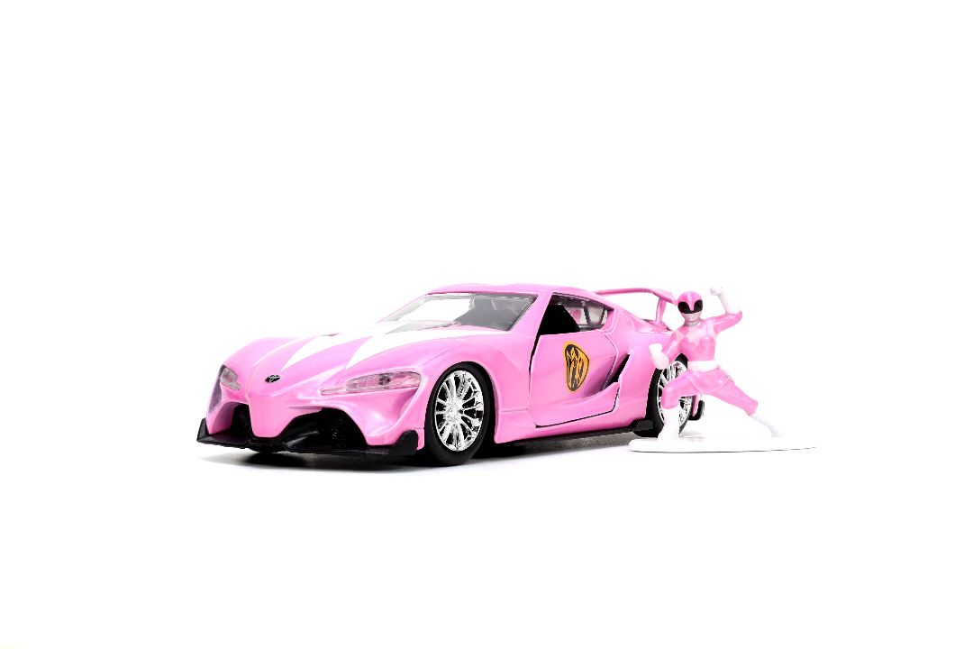 Jada 1/32 "Hollywood Rides" Toyota FT-1 Concept with Pink Ranger