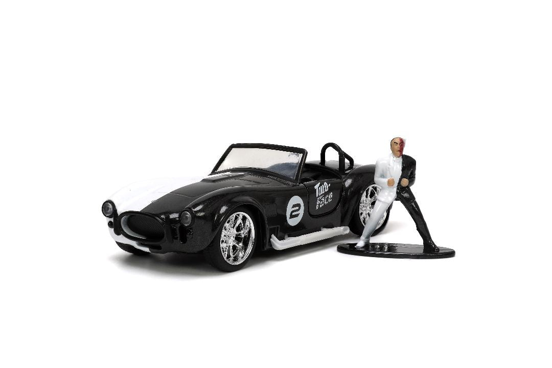 Jada 1/32 "Hollywood Rides" DC Comics “ 1965 Shelby Cobra with Two Face