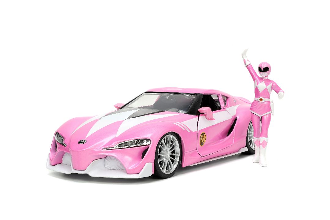 Jada 1/24 Toyota FT-1 Concept with PINK RANGER