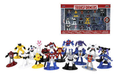 Jada 1.65" Nano Metalfigs Transformers 18 Pack