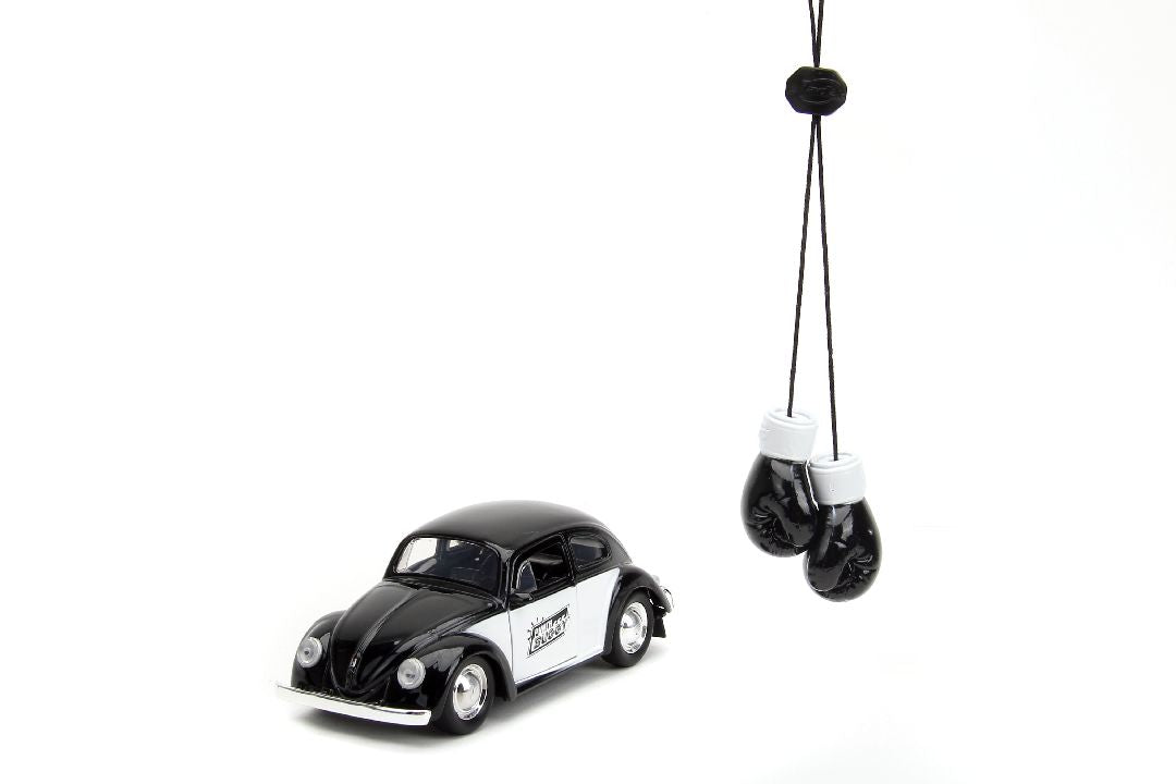 Jada 1/32 "PUNCH BUGGY" 1959  VW Beetle With Boxing Gloves - Black