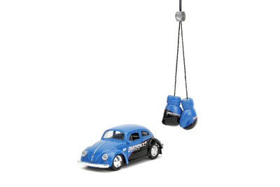 Jada 1/32 "PUNCH BUGGY" 1959 VW Beetle With Boxing Gloves - Blue