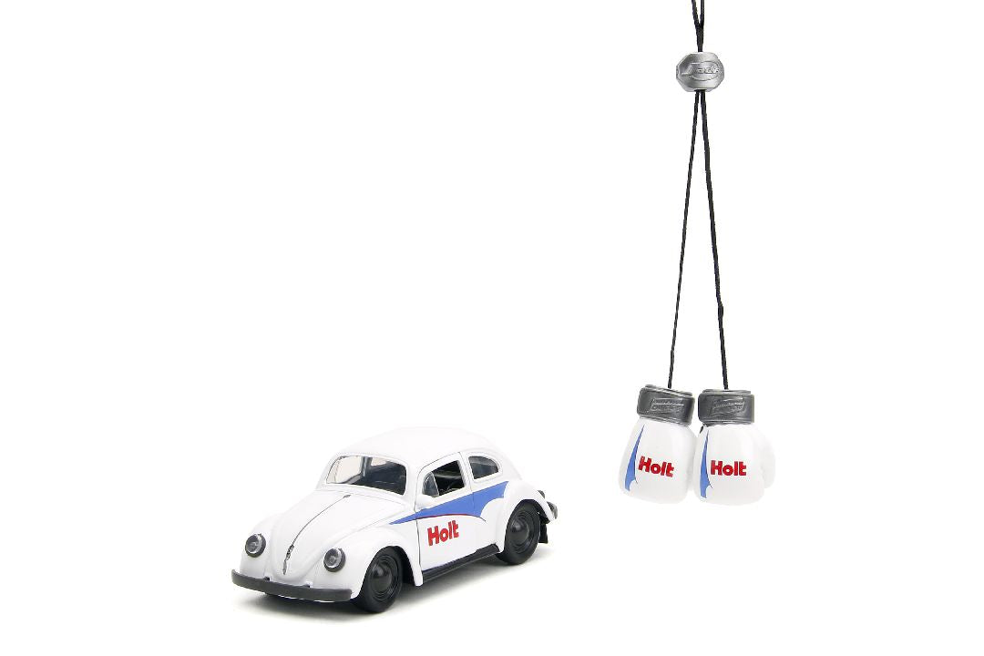 Jada 1/32 "PUNCH BUGGY" 1959 VW Beetle With Boxing Gloves - White