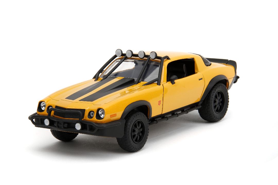 Jada 1/24 "Hollywood Rides" Transformers 7 1977 Chevy Camaro Bumblebee