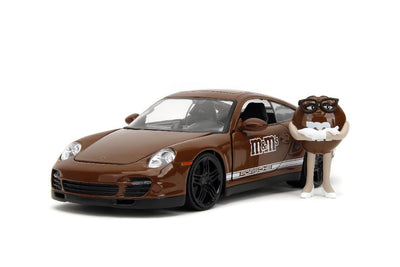 Jada 1/24 "Hollywood Rides" 2007 Porsche 911 Turbo with Brown M&Ms