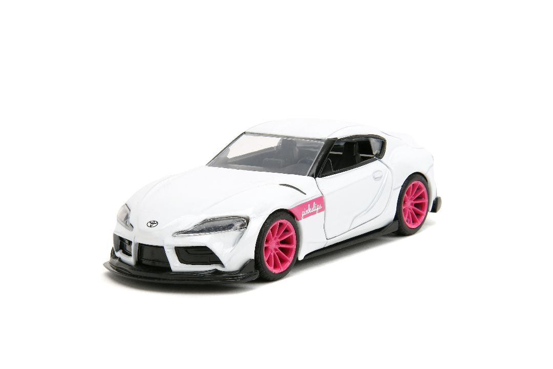 Jada 1/32 "Pink Slips" 2020 Toyota Supra - Glossy White