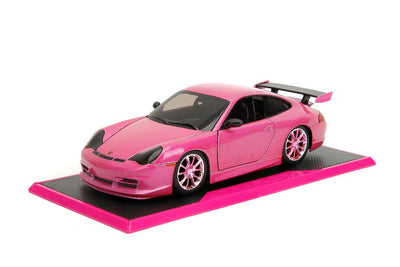 Jada 1/24 "Pink Slips" Porshce 911 GT3 RS - Hot Candy Pink