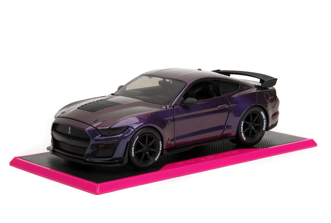 Jada 1/24 "Pink Slips" 2020 Ford Mustang Shelby GT500 - Metallic Purple