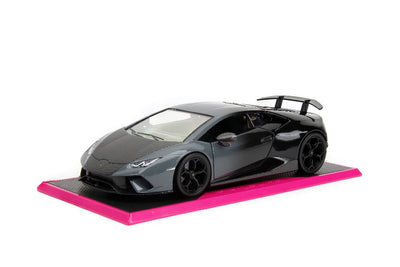 Jada 1/24 "Pink Slips" Lamborghini Huracan Performante - Glossy Grey/Black Gradient