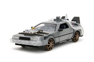 Jada 1/24 Back To The Future Part III -  Time Machine w/Light (Rail Wheel)