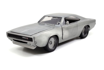 Jada 1/24 "Fast & Furious" 1968 Dodge Charger R/T - Bare Metal