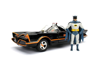 Jada 1/24 "Batman Classic TV Series" Batmobile w/ Batman & Robin - 1966