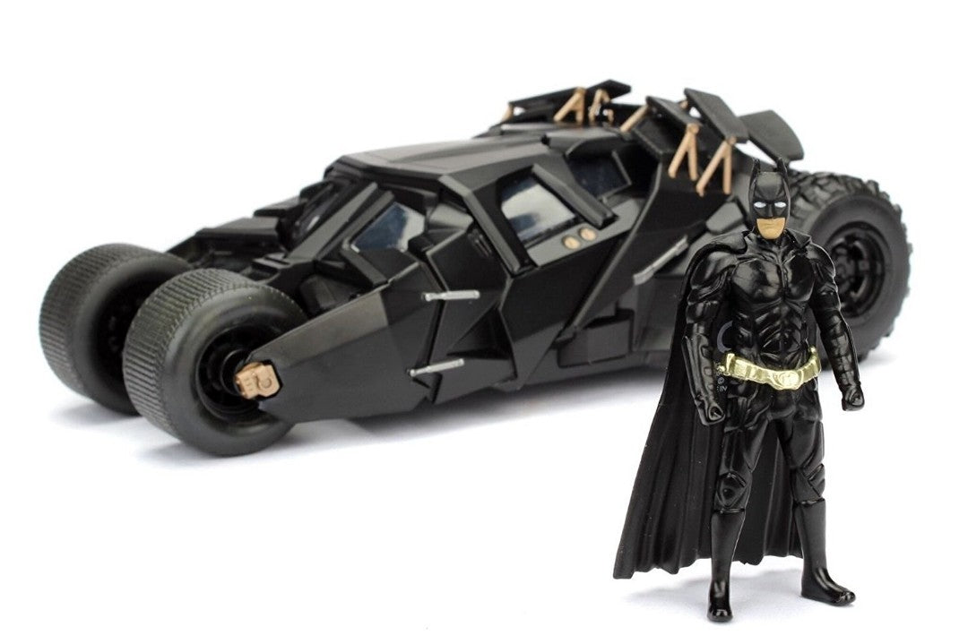 Jada 1/24 "The Dark Knight" Batmobile w/ Batman Figure - 2008