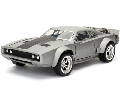 Jada 1/24 "Fast & Furious" Dom's Ice Charger - Semi Gun Metal Grey