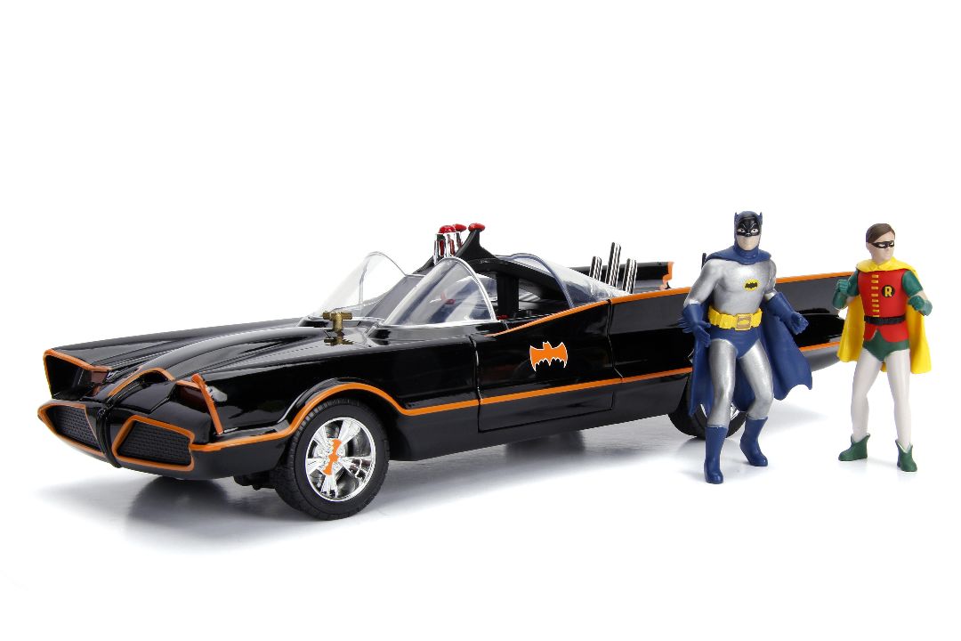 Jada 1/18 "Hollywood Rides" 1966 Classic TV Series Batmobile with Batman