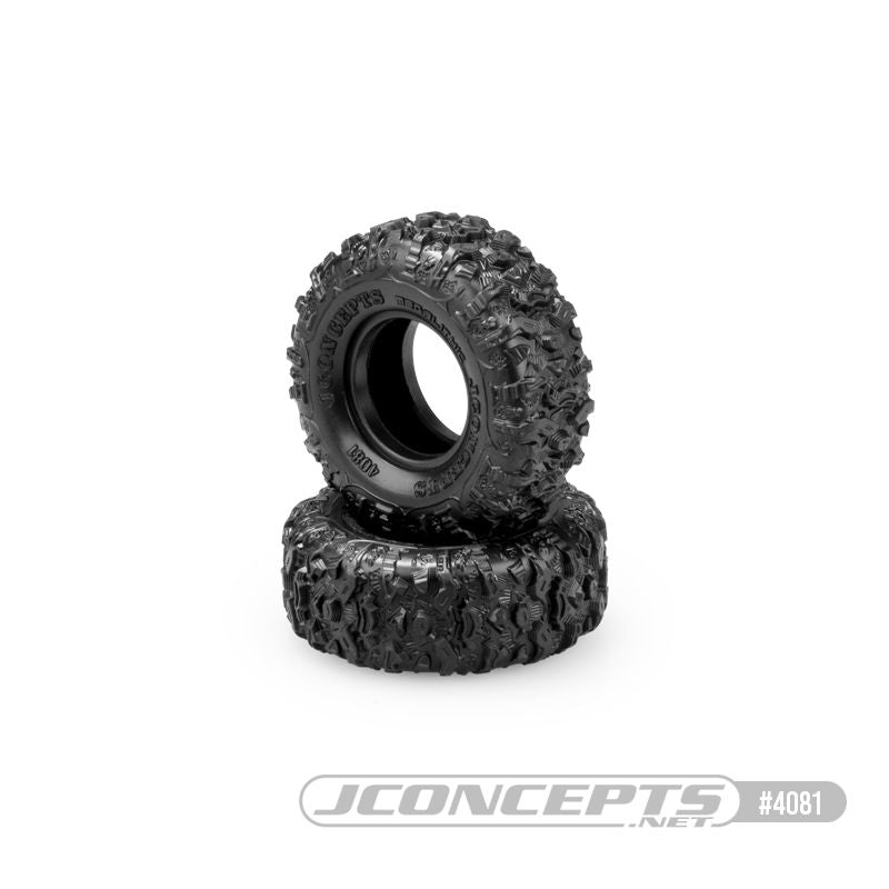 JConcepts Megalithic 1.0" - green compound - 57mm OD, fits under hard body (Fits - 1.0" #3446 Shuttle and TRX-4M wheel) (2)