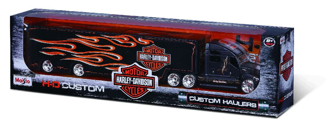 Maisto 1/64 Harley Davidson Custom Haulers (3 Styles) (6 Pack)