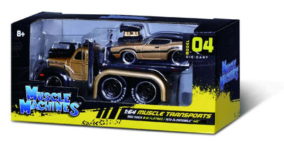 Maisto 1/64 Muscle Machines Muscle Transports Assortment (12 Pack)