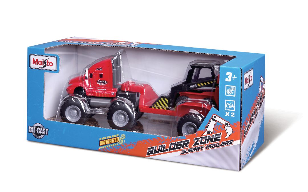 Maisto Builder Zone Quarry Haulers (6 Pack)