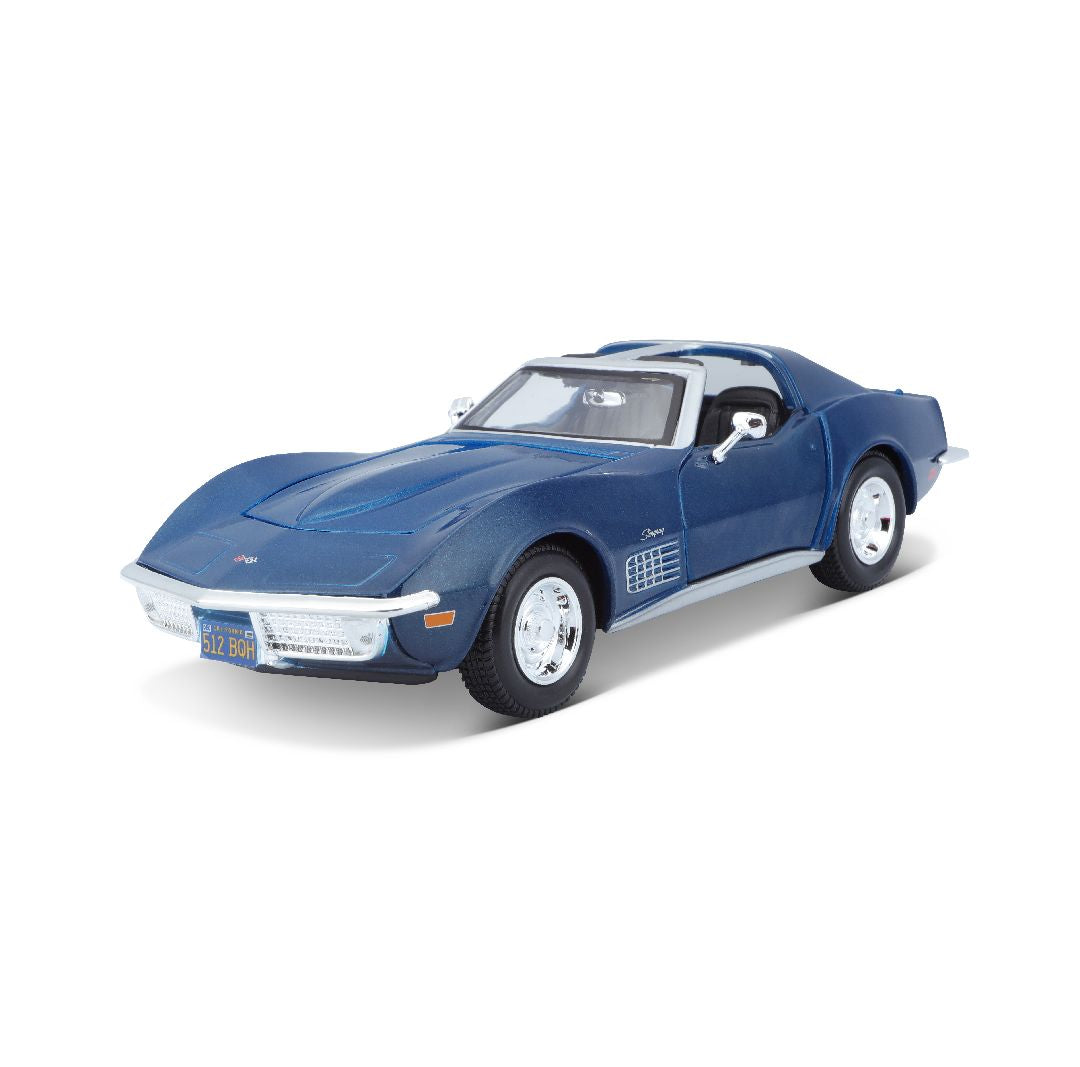 Maisto 1/24 Special Edition 1970 Chevrolet Corvette (Metallic Blue)