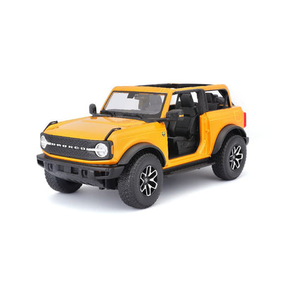 Maisto 1/18 Special Edition 2021 Ford Bronco Badlands (without doors) (Orange)