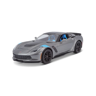 Maisto 1/24 Special Edition 2017 Chevrolet Corvette Grand Sport (Metallic Grey)