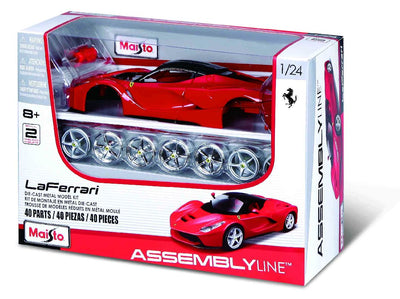 Maisto 1/24 Assembly Line LaFerrari (Red)