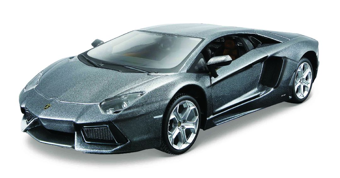 Maisto 1/24 Assembly Line Lamborghini Aventador LP 700-4 (Metallic Grey)