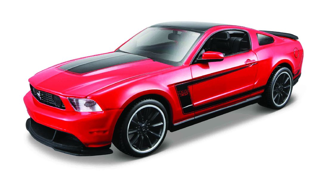 Maisto 1/24 Assembly Line 2012 Ford Mustang Boss 302 (Red)